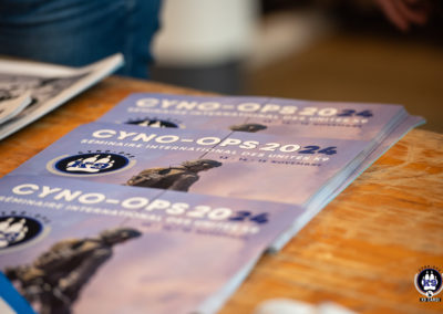 Brochure du salon Cyno-Ops